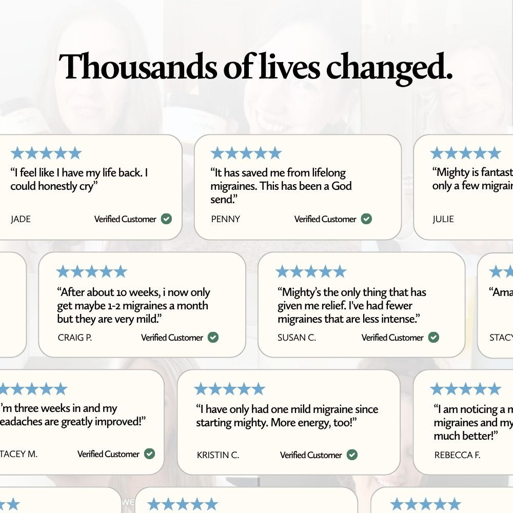 Mighty: Nutritional Support for People with Migraine