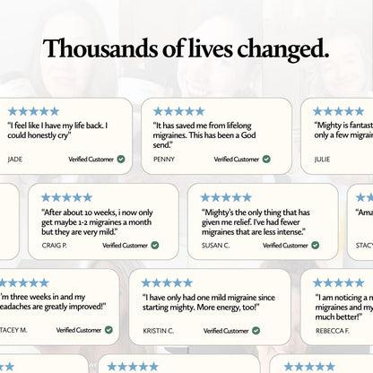 Mighty: Nutritional Support for People with Migraine